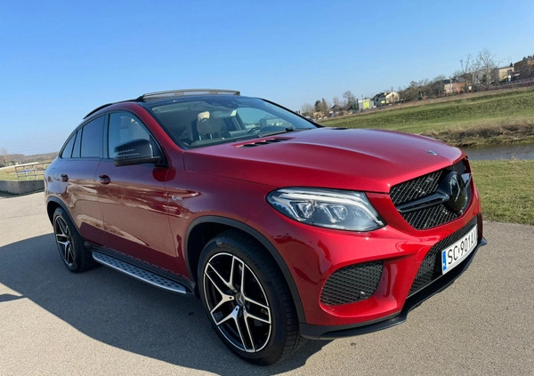 Mercedes-Benz GLE cena 269000 przebieg: 83000, rok produkcji 2017 z Częstochowa małe 497